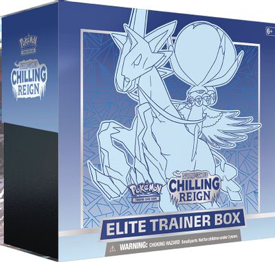 Chilling Reign Elite Trainer Box (Ice Rider Calyrex) SEALED