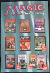 Magic the Gathering Encyclopedia Advertisement Card