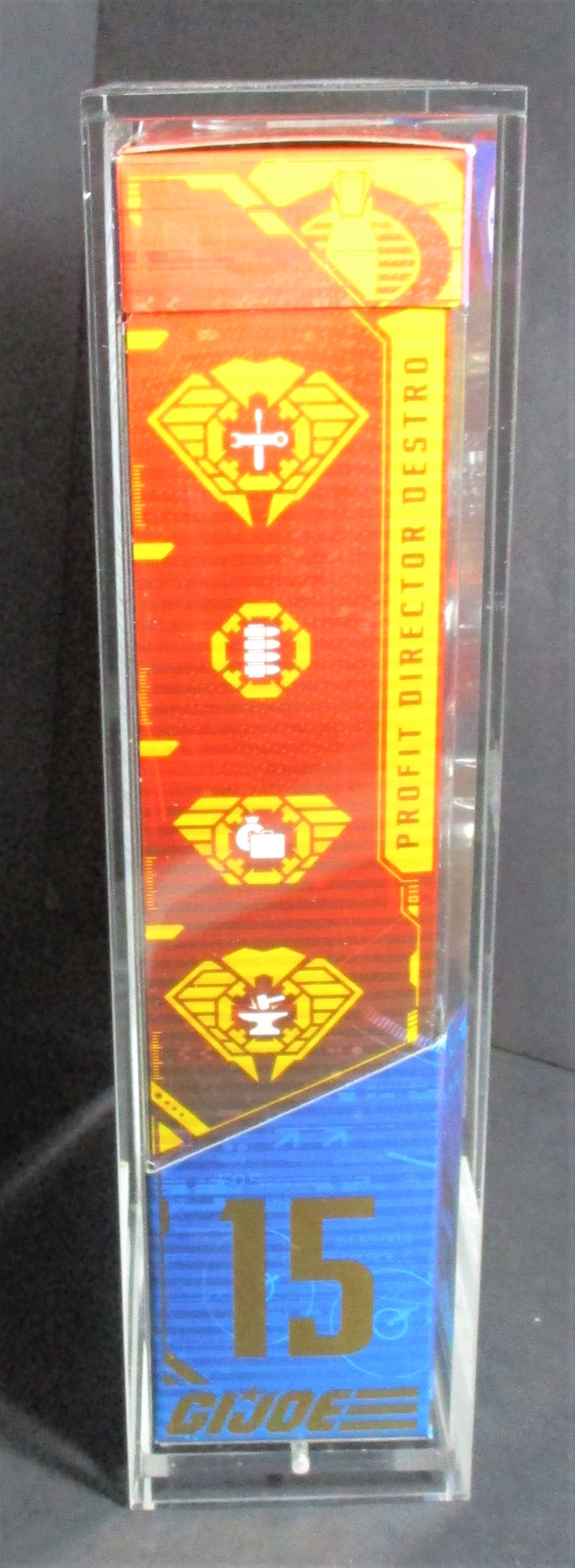 5x G.I. Joe 6 Action Figure Acrylic Display Guard (60037)