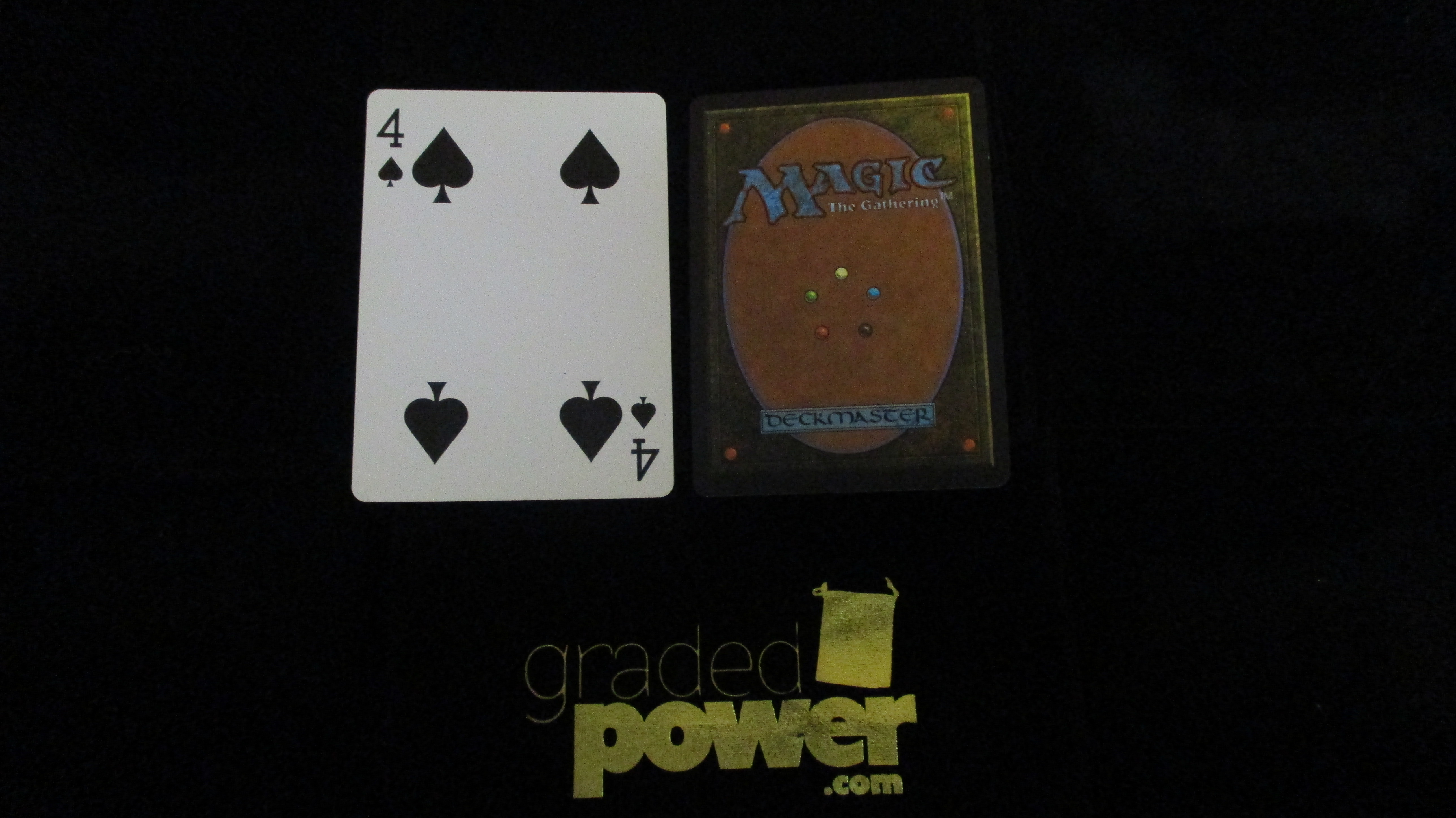 (1) Four of Spades Yaquinto Playing Card