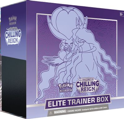 Chilling Reign Elite Trainer Box (Shadow Rider Calyrex) SEALED