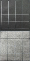 Chessex 2-Color Battlemat Black/Grey