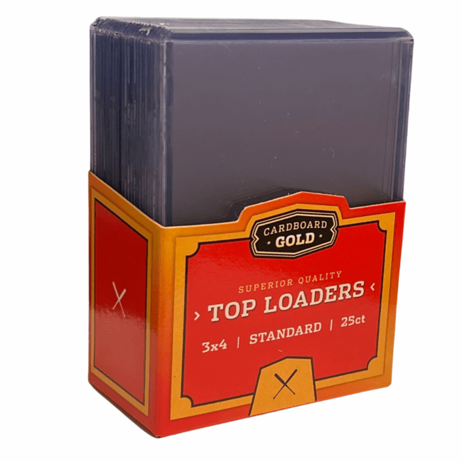 TOPLOADER 3X4 FOR STANDARD SIZE TRADING, SPORTS, AND GAMING CARDS