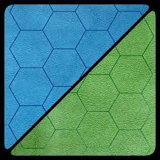 Chessex 2-Color Megamat Blue/Green