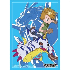 Digimon Card Game Official Sleeves - Digimon Matt Ishida & Gabumon Card Sleeves 2023 (60-Pack) - Bandai Card Sleeves