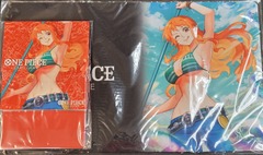 ONE PIECE CARD GAME Playmat and Storage Box Set -Nami-