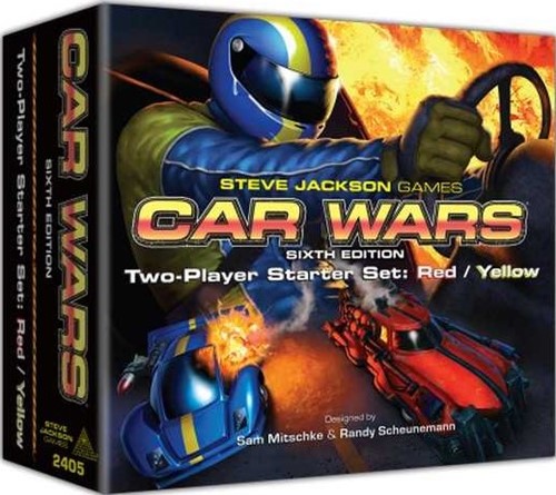 Car Wars Sixth Edition Two-Player Starter Set: Red/Yellow