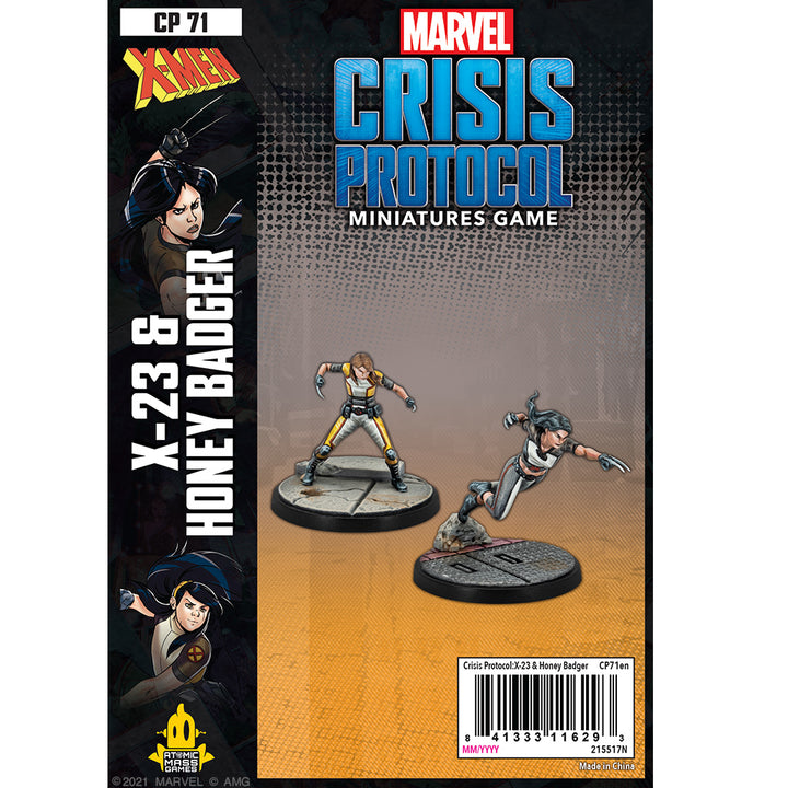 Marvel: Crisis Protocol - X-23 & Honey Badger