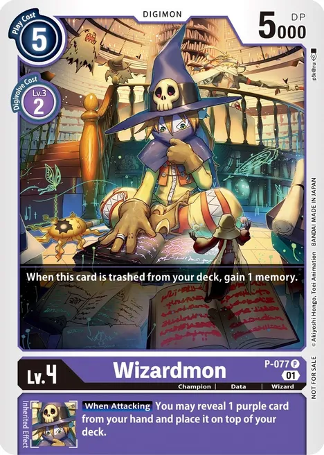 Wizardmon - P-077 (Foil)