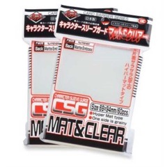 KMC SLEEVE: CHARACTER GUARD CLEAR MATTE 60 CT