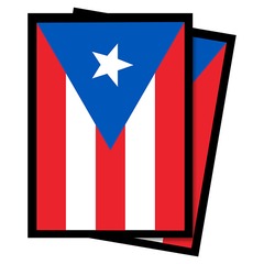 Ultra Pro Puerto Rican Flag Sleeves