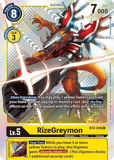 RizeGreymon (Premium Pack Set 01)