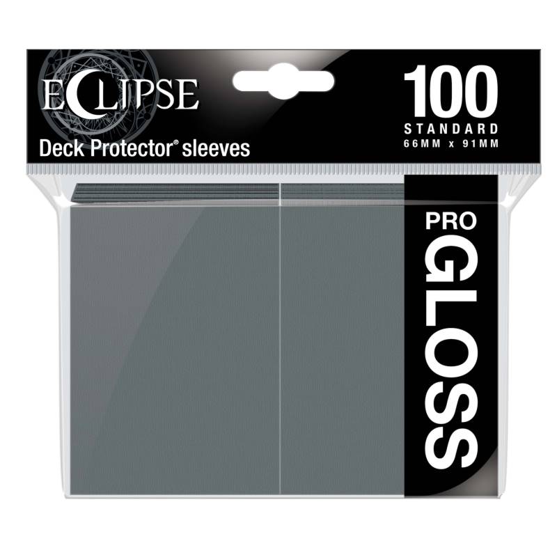 Ultra Pro - Standard Deck Protectors: Eclipse Pro-Gloss Smoke Grey 100 ct