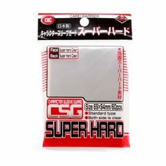 KMC SLEEVES: FULL SIZED CHARACTER GUARD SUPER HARD 60 CT