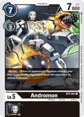 Andromon BT2-061 (Double Diamond Pre-Release)