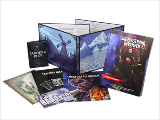 Dungeons & Dragons Curse of Strahd: Revamped Premium Box Set