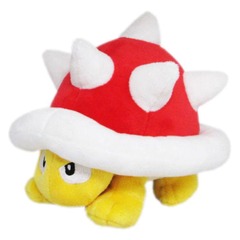 Little Buddy Super Mario All Star Collection Spiny Plush, 4.5