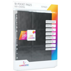 Sideloading 18-Pocket Pages: 10 pg Black