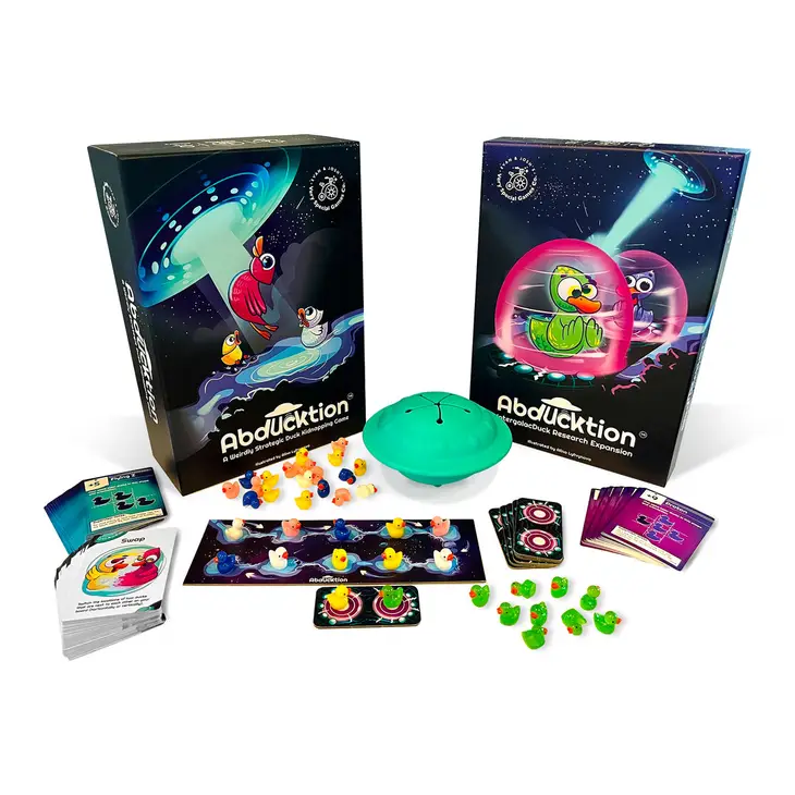 Abducktion: Base Game + Intergalacduck Expansion Pack