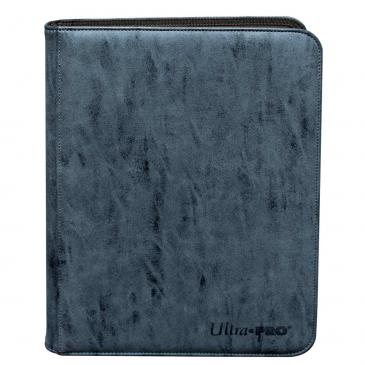 Ultra Pro - Suede Collection Zippered 9-Pocket Premium PRO-Binder - Sapphire