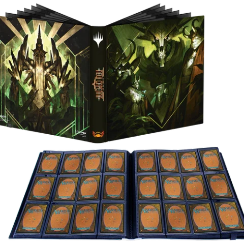 Ultra Pro - Magic: The Gathering Streets of New Capenna 12-Pocket PRO-Binder - Meeting of the Five and Titan of Industry