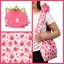 Strawberry Cat Plushie Tote Bag
