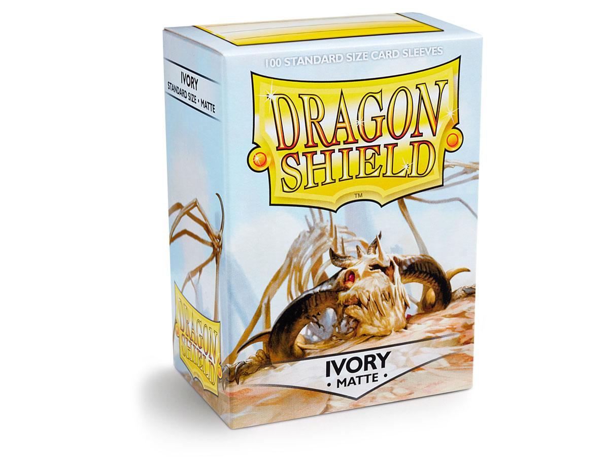 Dragon Shield - Ivory - Matte Sleeves - Standard Size