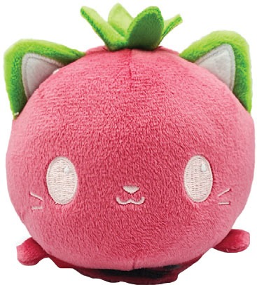 Strawberry Cat Plushie Tote Bag