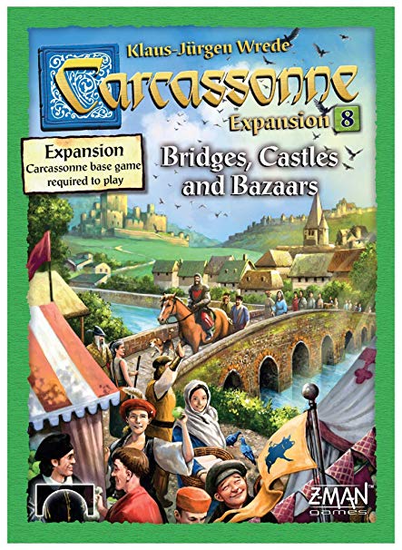 Carcassonne Expansion 8: Bridges, Castles & Bazaars