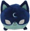 Dark Blue Moon Fox Plushie Tote Bag