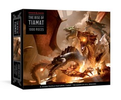 The Rise of Tiamat Dragon Puzzle (Dungeons & Dragons) 1000pcs