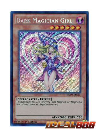 MVP1-ENS56 Secret Rare Near Mint 1st Edition x1 Dark Magician Girl