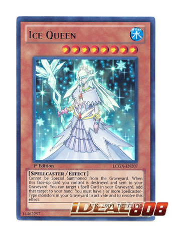 U New Ice Queen LCGX-EN207 Ultra Rare Yu-Gi-Oh Card