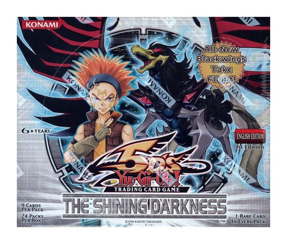 Yugioh The Shining Darkness 1st Edition 24-count Booster Box Card Game TCG