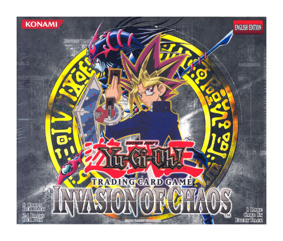 Invasion of Chaos Booster Box (Unlimited) - Yugioh Products 