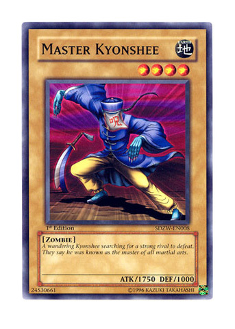 Yugioh Yu Gi Oh 3X Master Kyonshee PGD-053 3 Playset