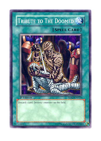 Tribute to the Doomed 5DS2-EN024 Yu-Gi-Oh Common Card New