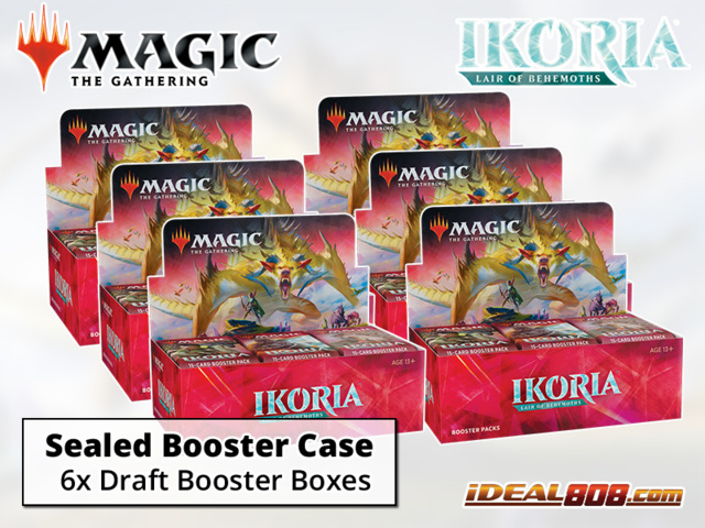 Ikoria Lair Of Behemoths Draft Booster Case 6 Boxes Magic