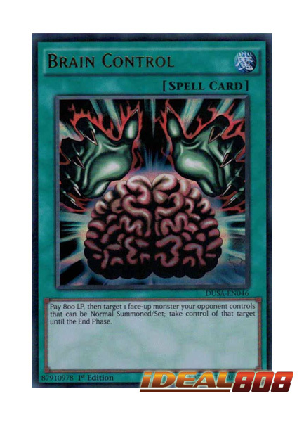 1st Edition Brain Control DUSA-EN046 Near Mint Ultra Rare
