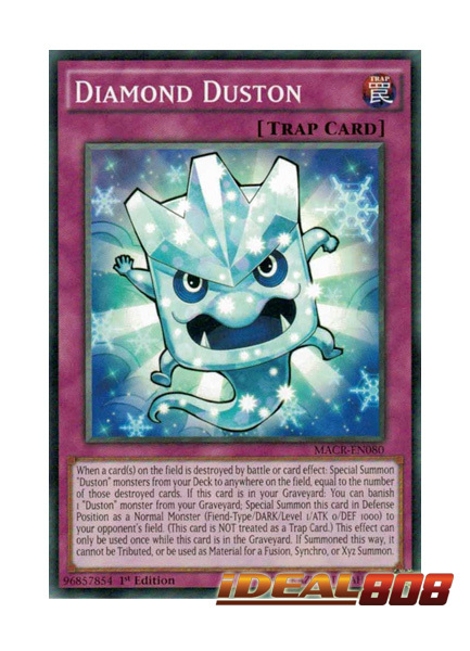 YU-GI-OH CARD DIAMOND DUSTON MACR-EN080 