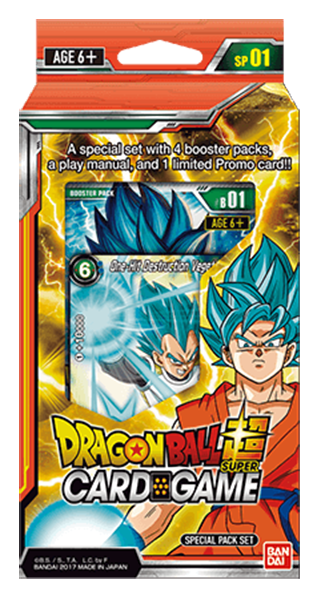 Dragon Ball Super Card Game Galactic Battle SP01 Special Pack Bandai English 
