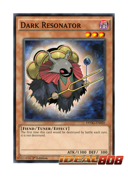 Dark Resonator DPDG-EN020 Common Yu-Gi-Oh Card Single/Playset 1st Edition New