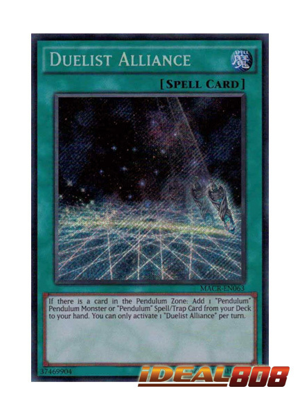 Unlimited Yugioh MACR-EN063 Duelist Alliance Secret Rare