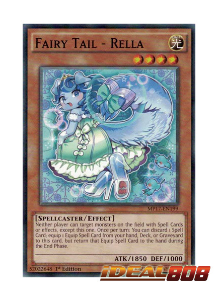 Fairy Tail Rella Mp17 En199 Common 1st Edition Yugioh