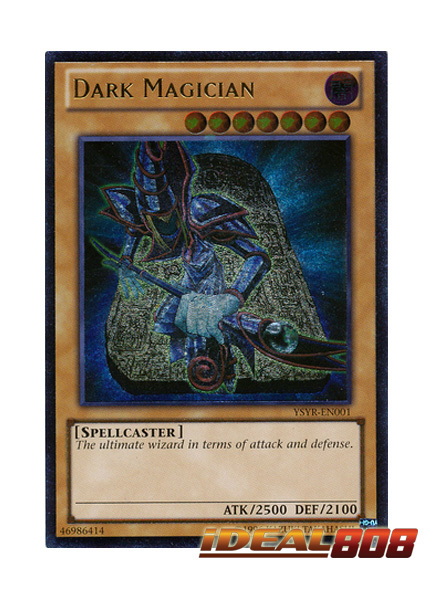 Dark Magician YSYR-EN001 1st Ultimate Rare LP Yugioh Card