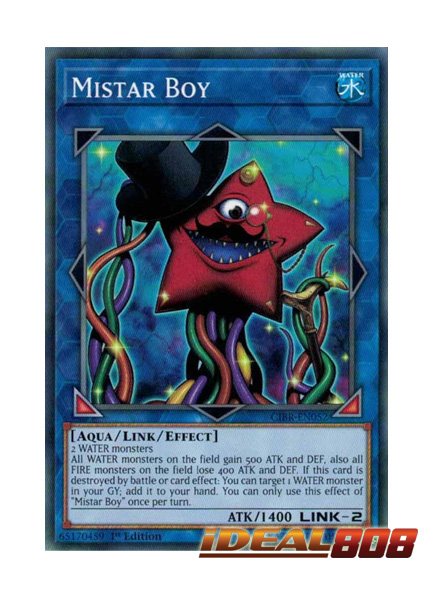 x3 Mistar Boy 1st Edition Near Mint In Hand CIBR-EN052 Common