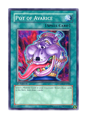 Various Sets YugiohPot of Avarice Common NM