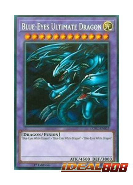 Secret Rare LCKC-EN057 Blue-Eyes Ultimate Dragon Yugioh