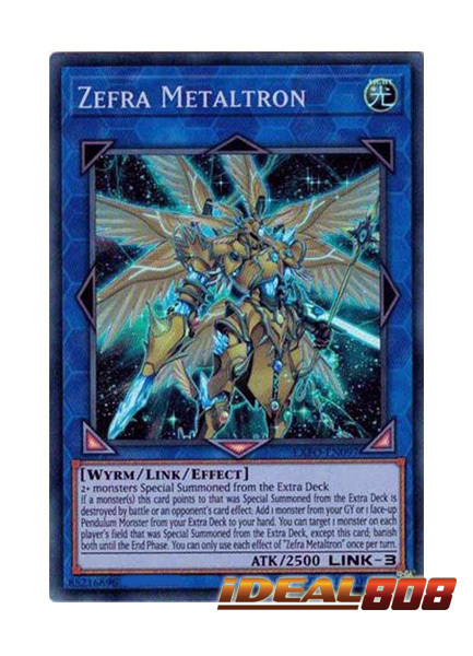 Zefra Metaltron EXFO EN097 Super Rare 1st Edition Yugioh