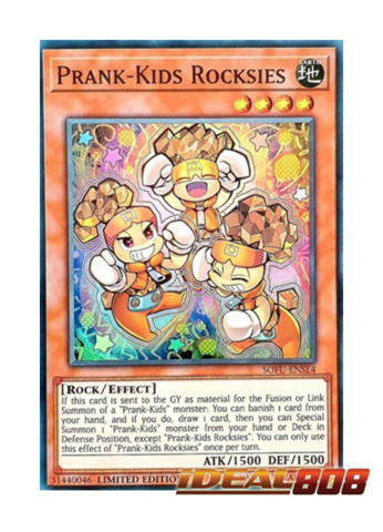 Prank Kids Rocksies Sofu Ense4 Super Rare Limited Edition